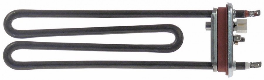 Rezistenta 2400 W, 240 V, L 240x70 mm, flansa 82x28 mm, cu termostat - 419301