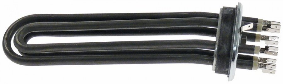 rezistenta 2700watt 230V CÎ 3 flanșă 70x34mm L 220mm L 59mm ø țeavă 8.5mm racord 6,3x0,8