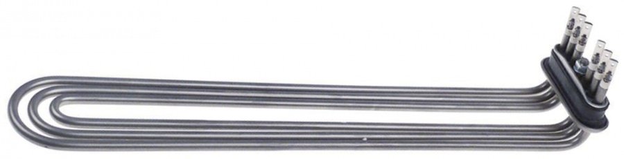 heating element 3000W 230V heating circuits 3 flange 70x18mm L 380mm W 65mm H 28mm