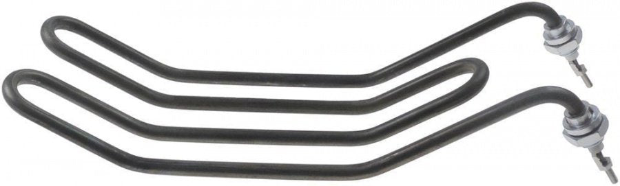 heating element 1450W 230V L 300mm W 100mm H 57mm connection M4 M14x1,5 tube ø 8,3mm 2 hole fixing