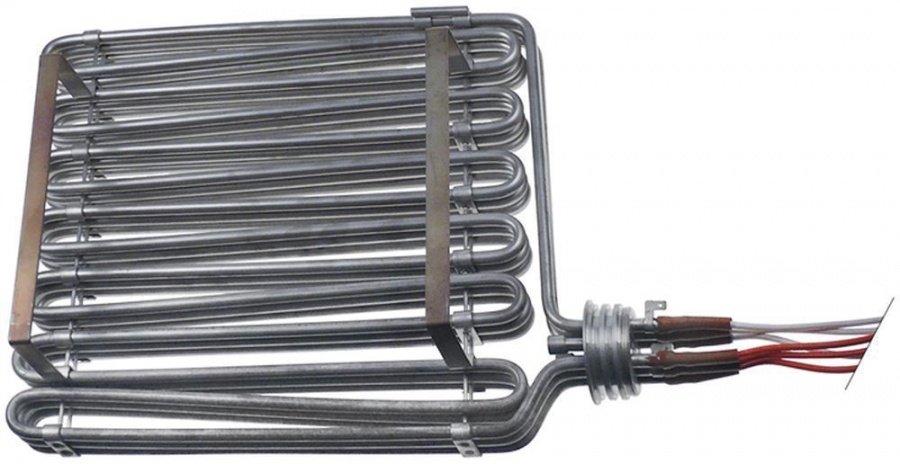 heating element 18000W 400V heating circuits 3 L 387mm W 305mm H 34mm flange length 21mm