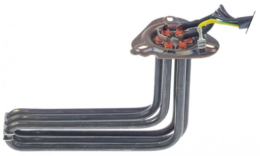 heating element 5000W 400V mounting ø 47,5mm heating circuits 3 L 185mm W 32mm H 117mm - 420193