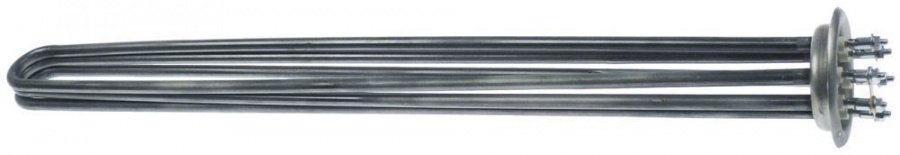 heating element 9000W 230V heating circuits 3 mounting ø 57,5mm L 510mm W 34mm H 44mm