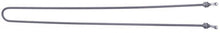 heating element 400W 230V L 640mm W 49mm M12x1 mounting distance 42mm connection M4 tube ø 6,5mm