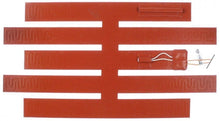 foil heating element L 450mm W 238mm 1000W 230V silicone cable length 2000mm thickness 1mm - 420273