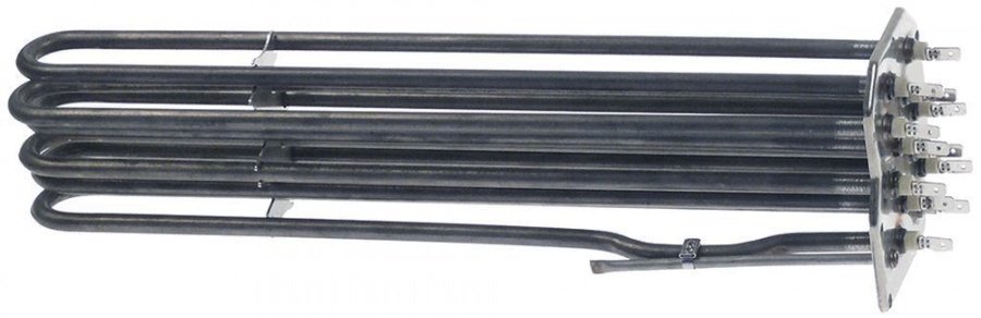 Rezistenta 17000 W, 400 V, cu 6 circuite, L 395x76 mm, H 61 mm - 420305