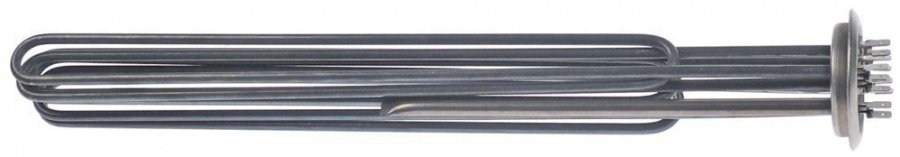 heating element 10000W 230V heating circuits 3 mounting ø 57,5mm L 455mm W 44mm H 42mm - 420313
