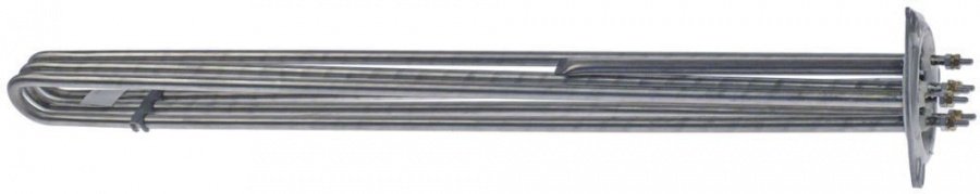 heating element 12000W 230V mounting ø 60mm heating circuits 3 L 545mm W 36mm H 41mm - 420325