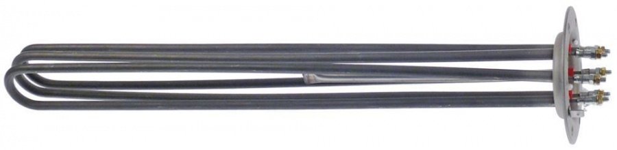 heating element 9000W 220V mounting ø 63mm heating circuits 3 L 454mm W 48mm H 38mm - 420326