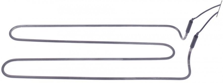 heating element 550W 230V L 440mm W 180mm H 80mm W1 60mm W2 60mm connection Faston 6.3mm - 420338