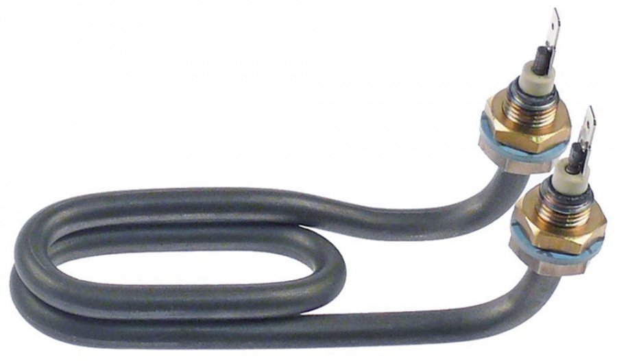 heating element 1000W 230V heating circuits 1 L 125mm W 40mm H 35mm thread 1/4" - 420358