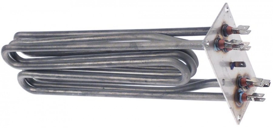 Rezistenta 9000 W, 230 V, L 280 x 77 mm, H 29 mm, distanta de montare 47.5 mm  - 420362