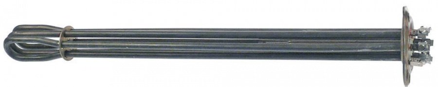 Rezistenta 10500 W, 230 V, (Meiko - 9615641), L 490 mm, flansa ø 47,5 mm, cu 3 circuite - 420368