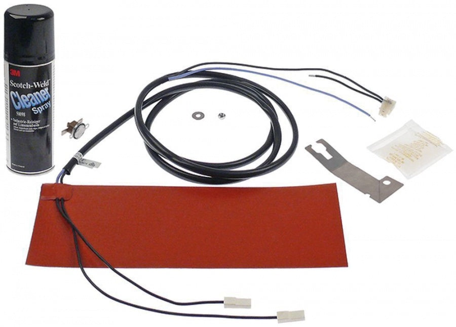 foil heating element L 310mm W 115mm 600W 230V t.max. 185°C with safety thermostat silicone - 420405