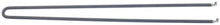 heating element 1200W 230V heating circuits 1 L 545mm W 40mm connection F6.3 tube ø 8,5mm - 420420