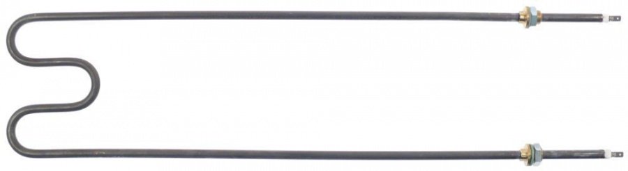 Rezistenta 1300 W, 400 V, L 570 x 162 mm, montare L 152 mm, conectare cu papuci F6.3 - 420436