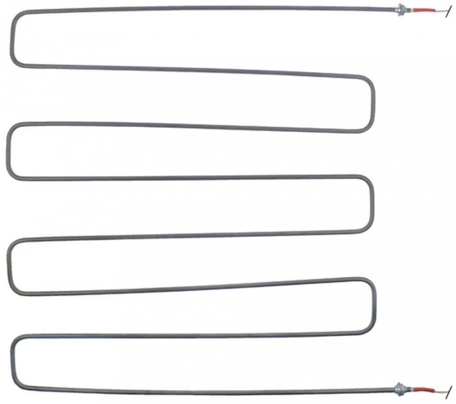 heating element 3000W 230V L 672mm W 657mm mounting distance 647mm tube ø 8,5mm - 420437
