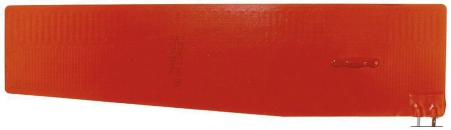 Rezistenta folie silicon rosu L 370x95 mm, 390 W, 230 V, cablu L 790 mm - 420475