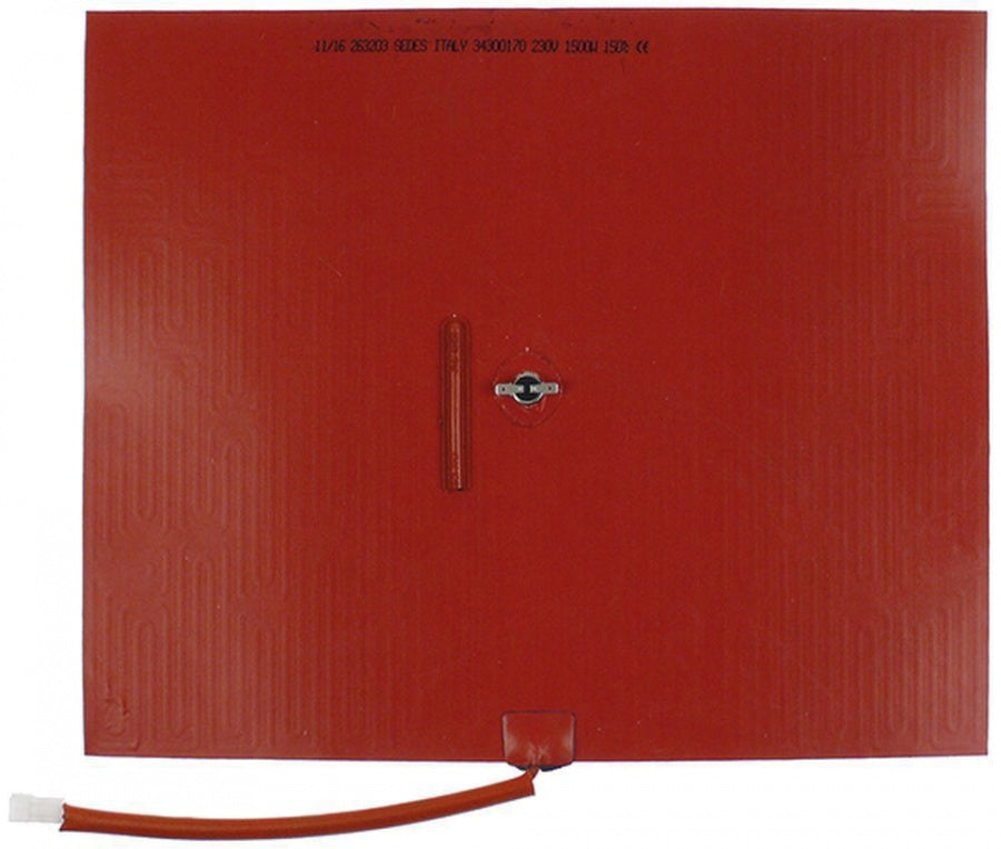 rezistenta folie L 530mm L 440mm 1500watt 230V ø orificiu senzor 6mm T.max. 150°C