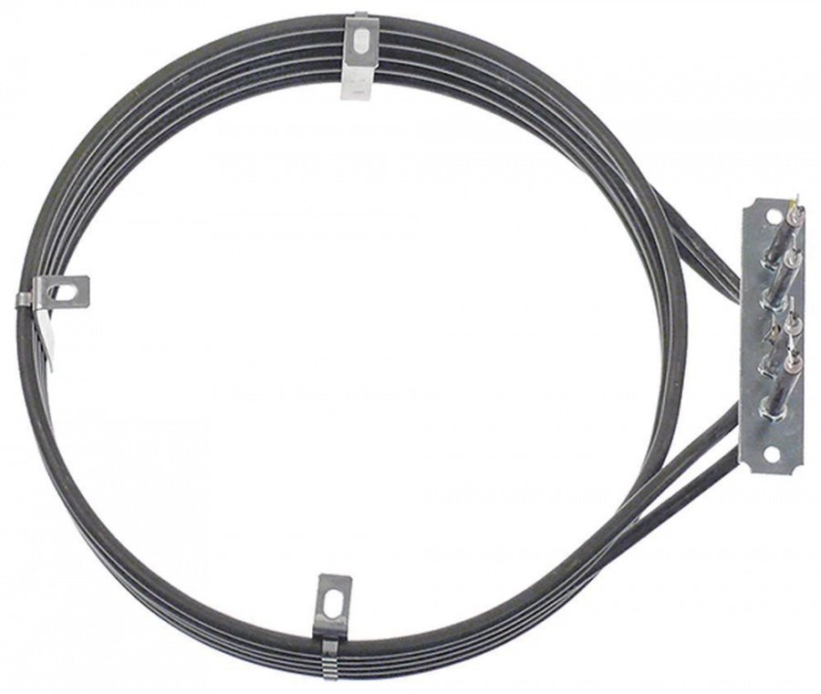Rezistenta 5000 W, 230 V, int. ø 225 mm, ext. ø 235 mm, flansa L100 x 22 mm - 420509