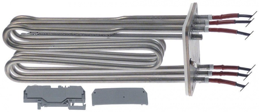 rezistenta 9000watt 240/415V CÎ 3 L 203mm L 38mm Î 66mm NMT 2 ø MT 6mm LMT 185mm