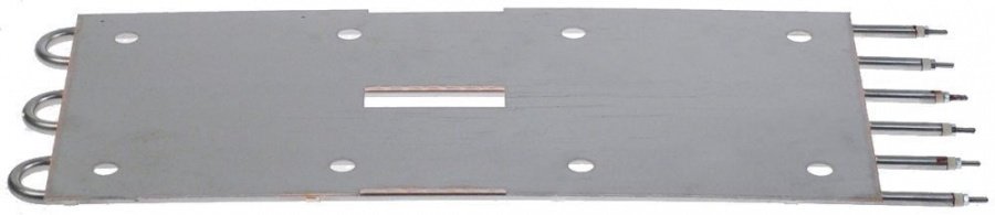 rezistenta pentru tigaie basculantă 4000watt 230V L 560mm L 225mm racord CÎ 3 ø țeavă 8.5mm