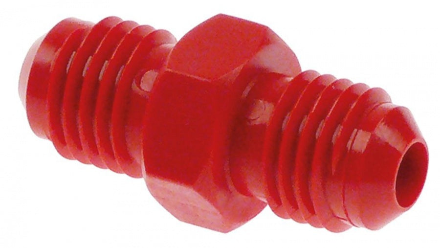 double nipple thread 1/2" BSF red plastic - 440519