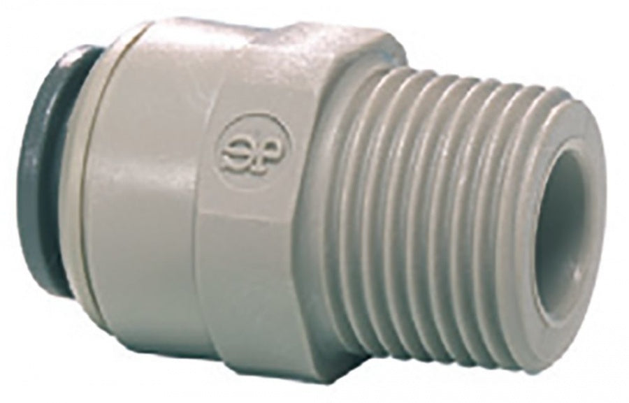 Racord rapid push-in John Guest, filet 1/4" NPTF, racord tub 3/8" - 440573