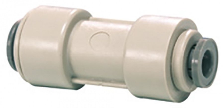 push-in fitting John Guest straight pipe connection 3/16" - 5/16" - 440651