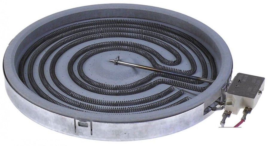 radiation heater round ø 250mm 2500W 230V heating circuits 1 energy regulation