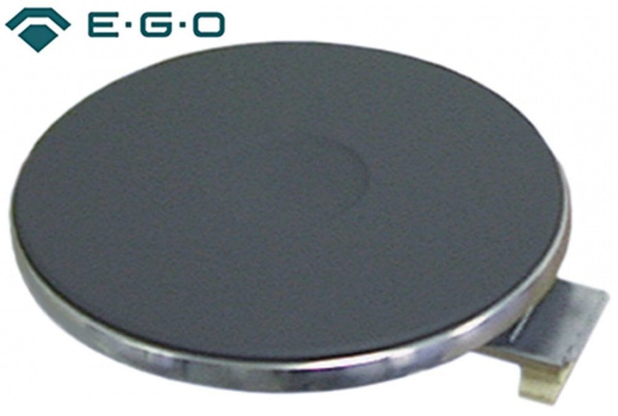 Plita electrica ø 150 mm, montare ø 145 mm, 1000 W, 400 V, contacte 4 suruburi, cu inel exterior inox 8 mm - 490011