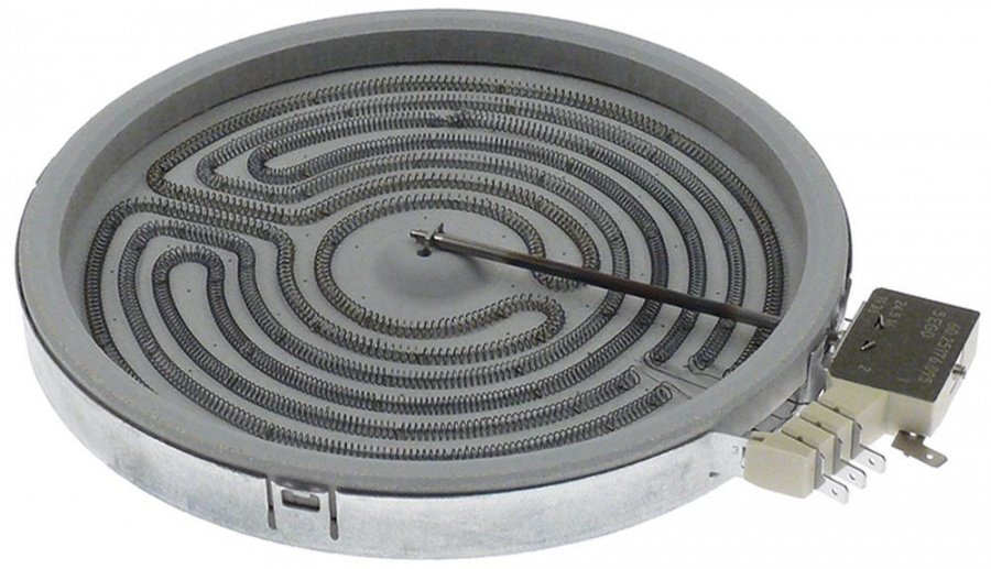Rezistenta radianta rotunda ø 230 mm, 2100 W, 230V - 490047