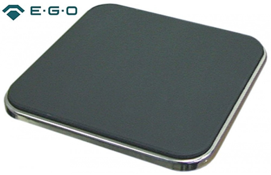 Plita electrica 300x300 mm, 3000 W, 400 V, cu bord exterior inox, 4 contacte - 490073