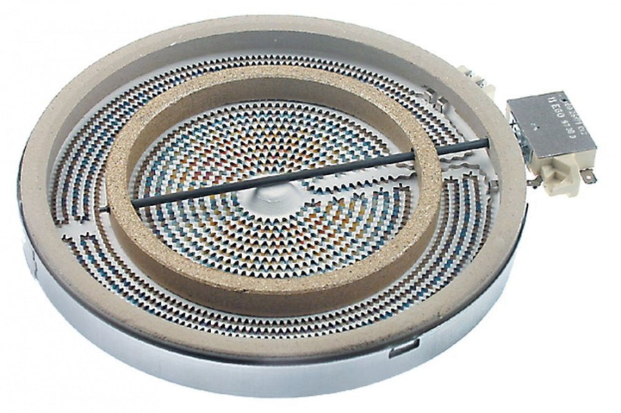 radiation heater ø 230mm 2200W 230V heating circuits 2