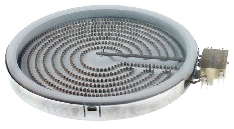 Rezistenta radianta rotunda ø 230 mm, 2300 W, 230V, cu semnalizare temperatura - 490136