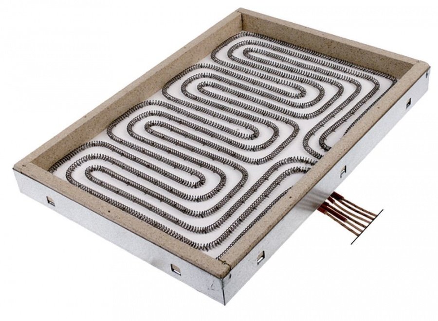 radiation heater construction rectangular 7500W - Code 490156