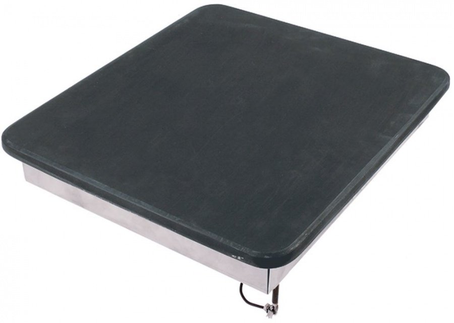 Plita electrica 350 x 400 mm, 4000 W, 400 V - 490165