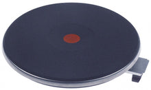 Plita electrica rotunda ø 225 mm, 2600 W, 440 V, conectare cu 4 suruburi, cu inel exterior inox inalt 8 mm - 490175