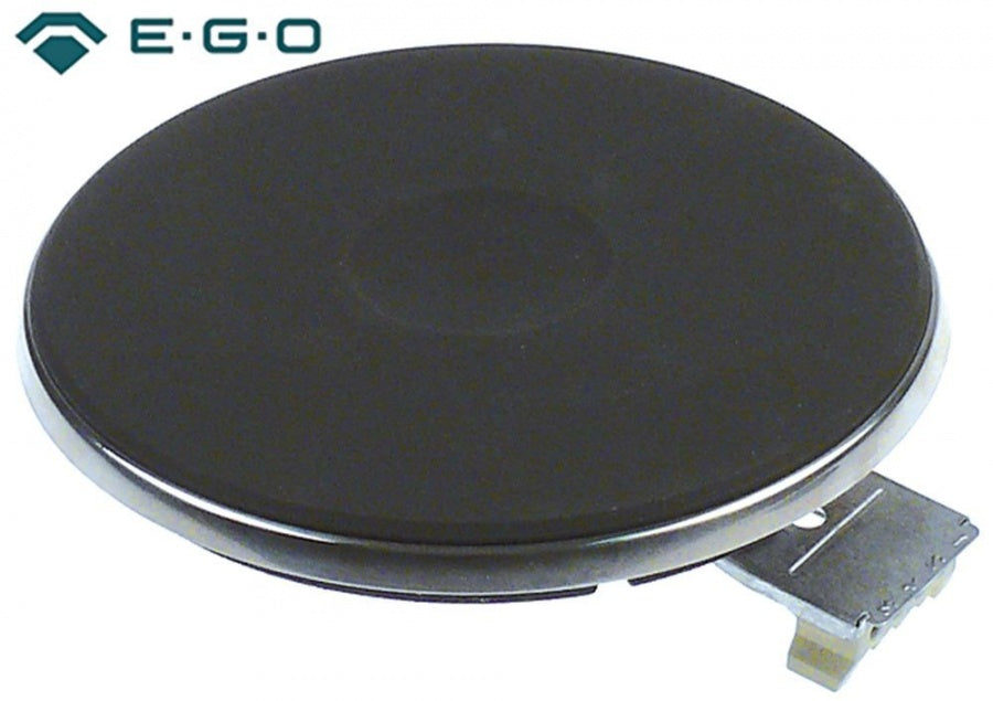 Plita electrica 1500 W, 240 V, ø 180 mm, contacte 4 suruburi, cu inel exterior inox 8 mm - 490183