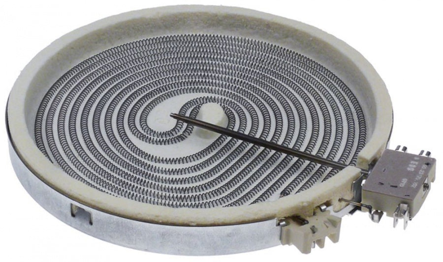 radiation heater round ø 230mm 2100W 240V heating circuits 1 H 27mm EGO