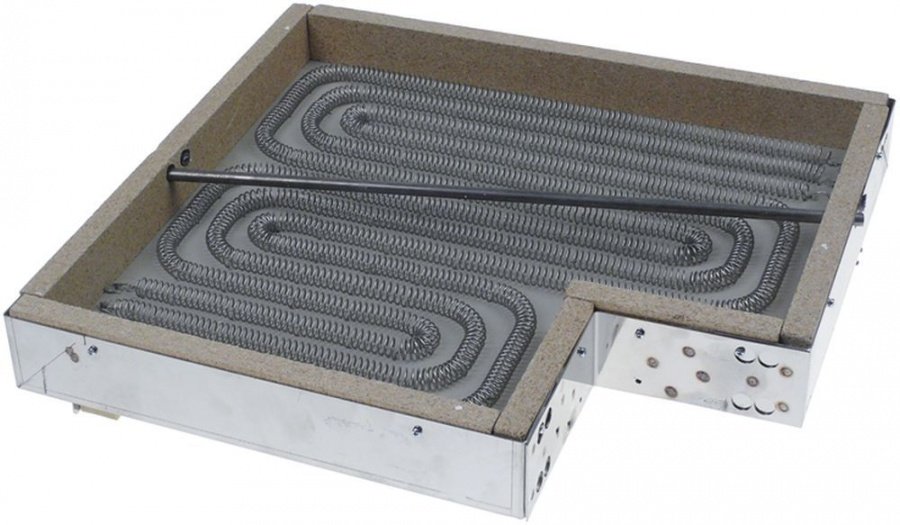 radiation heater L 335mm W 310mm 6000W 400V H 45mm