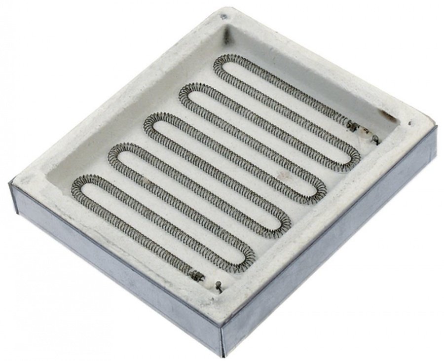 rezistenta radianta dreptunghiular 600watt 230V L 150mm L 130mm racorduri 2