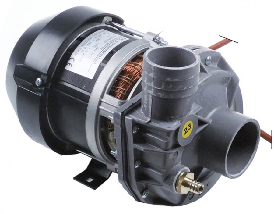 pump inlet ø 60mm outlet ø 47mm type 2233S1500 230 V 50 Hz 1  phase 0,89 kW 1,22 HP L 251 mm