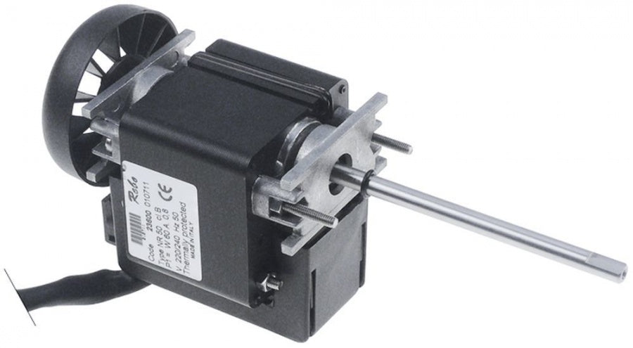 Motor de pompa REBO NR50, 60 W 230 V, ax L 104 mm, pentru pompa de apa la masina de gheata - 499117