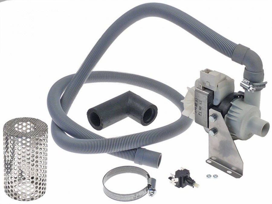 drain pump inlet ø 24mm outlet ø 24mm 230V 65W 50Hz HANNING type BE20B2-017 kit