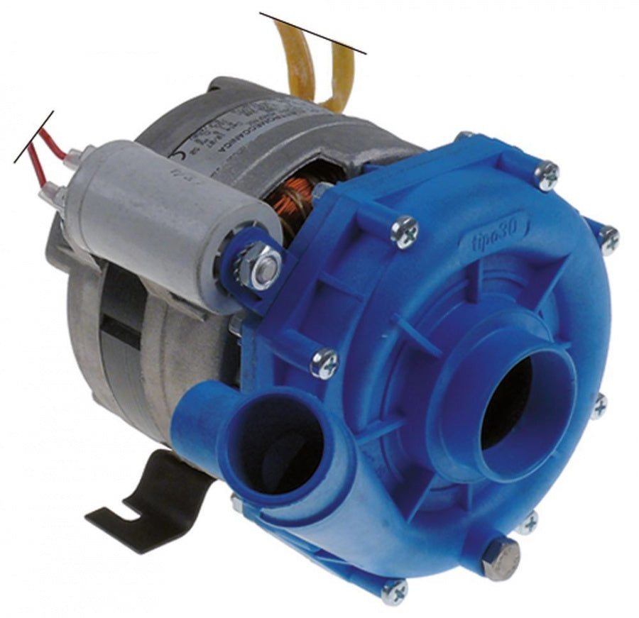 pump inlet ø 45mm outlet ø 32mm type 230V 50Hz phases 1 0,29kW 0,4HP L 165mm - 499165