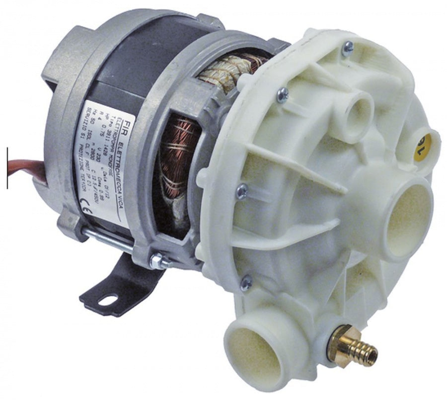 pump inlet ø 45mm outlet ø 40mm type 3911.1428 230 V 50 Hz 1  phase 0,56 kW 0,75 HP L 211 mm