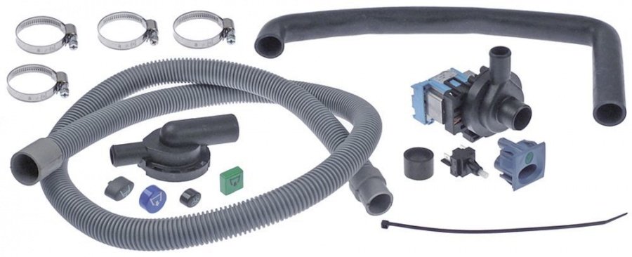 drain pump service kit inlet ø 30mm outlet ø 22mm 220-240V 22W 50Hz PLASET type 59491 - 499223