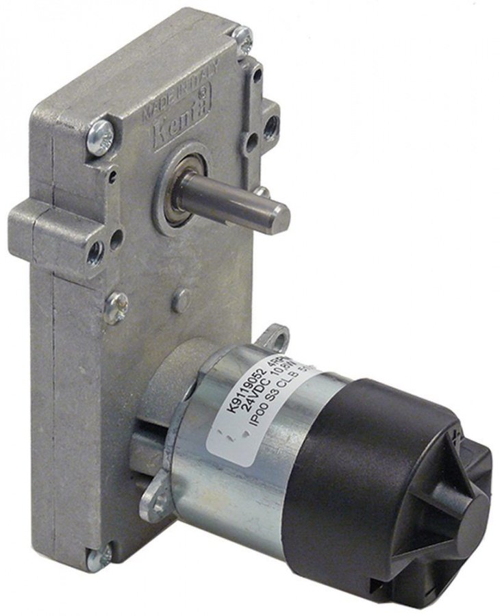 gear motor KENTA type K9119052 24V voltage DC shaft ø 6x8mm L 137mm W 65mm H 85mm - 499246
