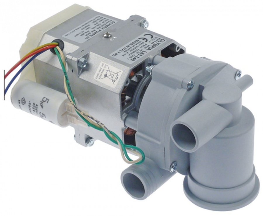 Pompa Olympia L63.T40 , 230V, 0,4kW, intrare ø 28 mm, iesire ø 30 mm, L 235 mm - 499256